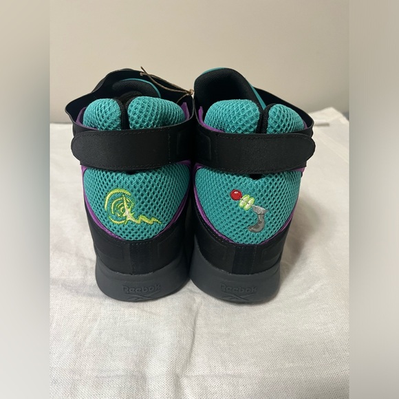 Reebok IPFZ Looney Tunes Black Green Orange Marvin The Martian GZ4947 Size 10.5 - Picture 6 of 8